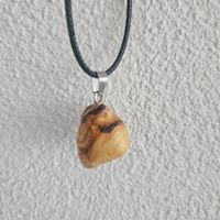 Baumperlen - Kette superschöne Form und Farben, Unikat