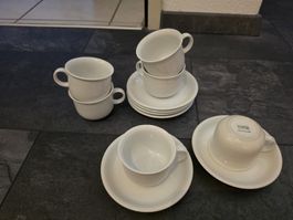 Kaffeetassen Untertassen Thomas Porzellan 6er