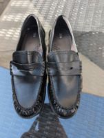 Mocassins noirs ZARA taille 38 bon état