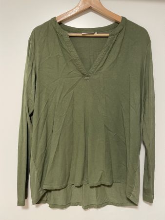 Kaffe Bluse olivgrün, Grösse 38