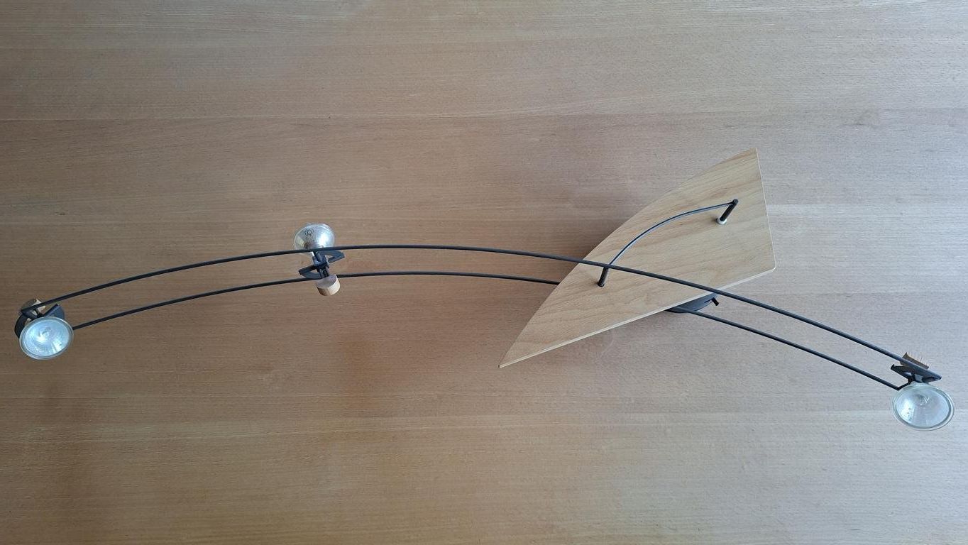 Lampadari & plafoniere: Mobile Deckenleuchte mit 3 Spots – Usato da Hünenberg See venduto da Five2twelve 2