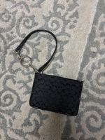 Coach Coin Pouch Black Monogram