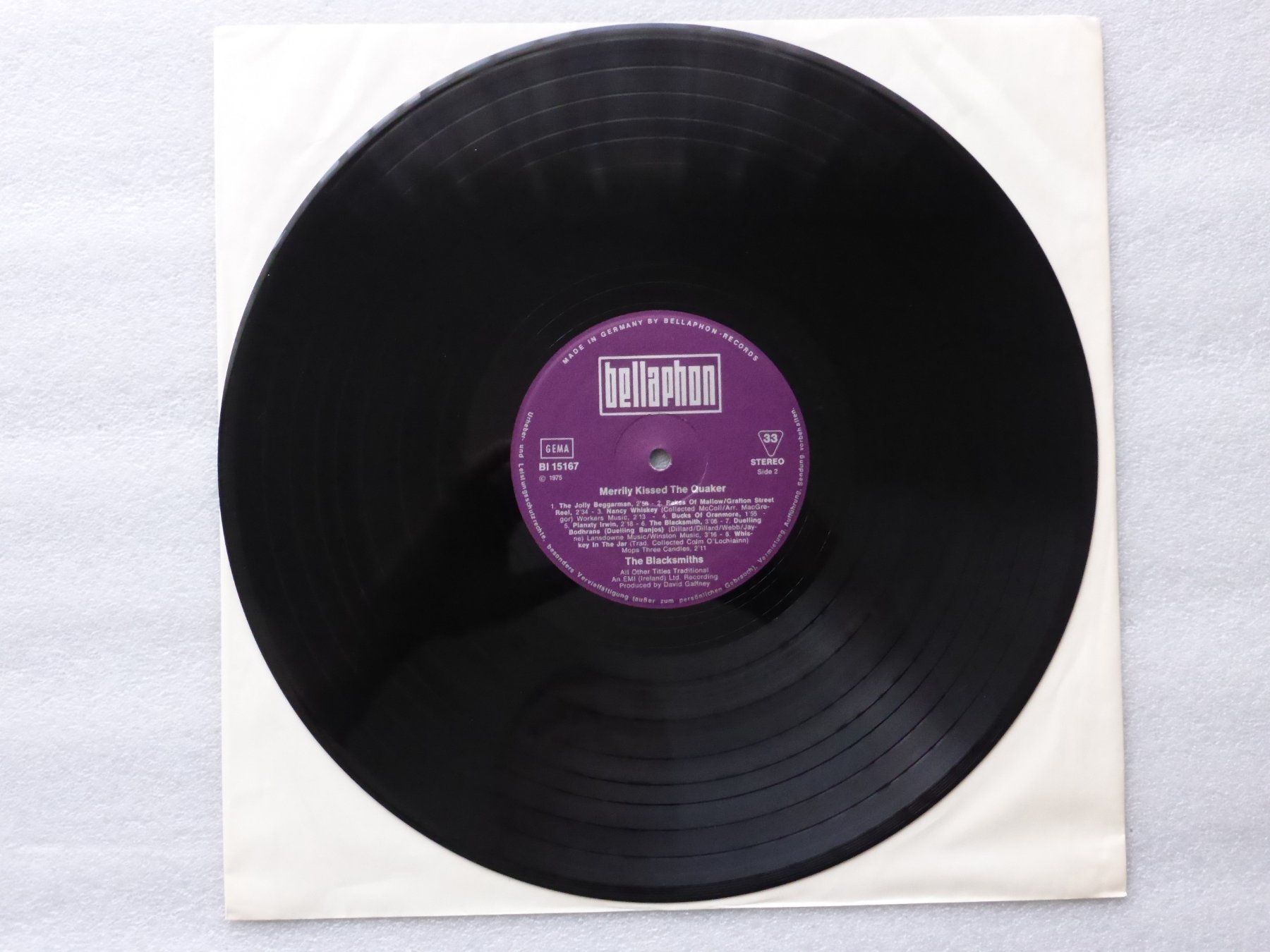 Vinyles: VINYL  LP  THE BLACKSMITHS – D'occasion à Küssnacht am Rigi par Sunnestrahl 2