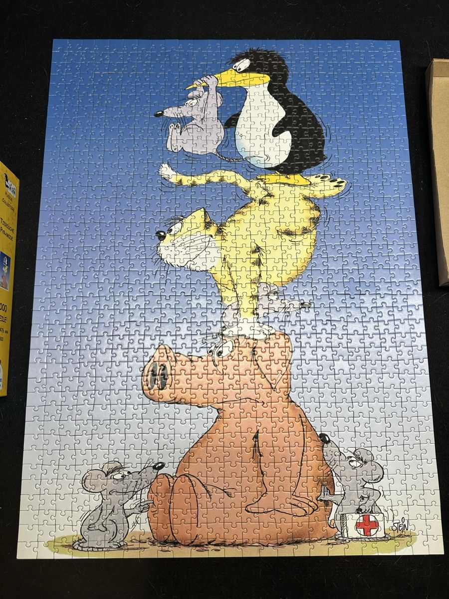 Puzzle: Schmidt Puzzle - Uli Stein - 1000 Teile - Komplett! – Usato da St. Gallen venduto da lelibehli 2