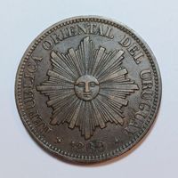 4 Centésimos 1869 Uruguay