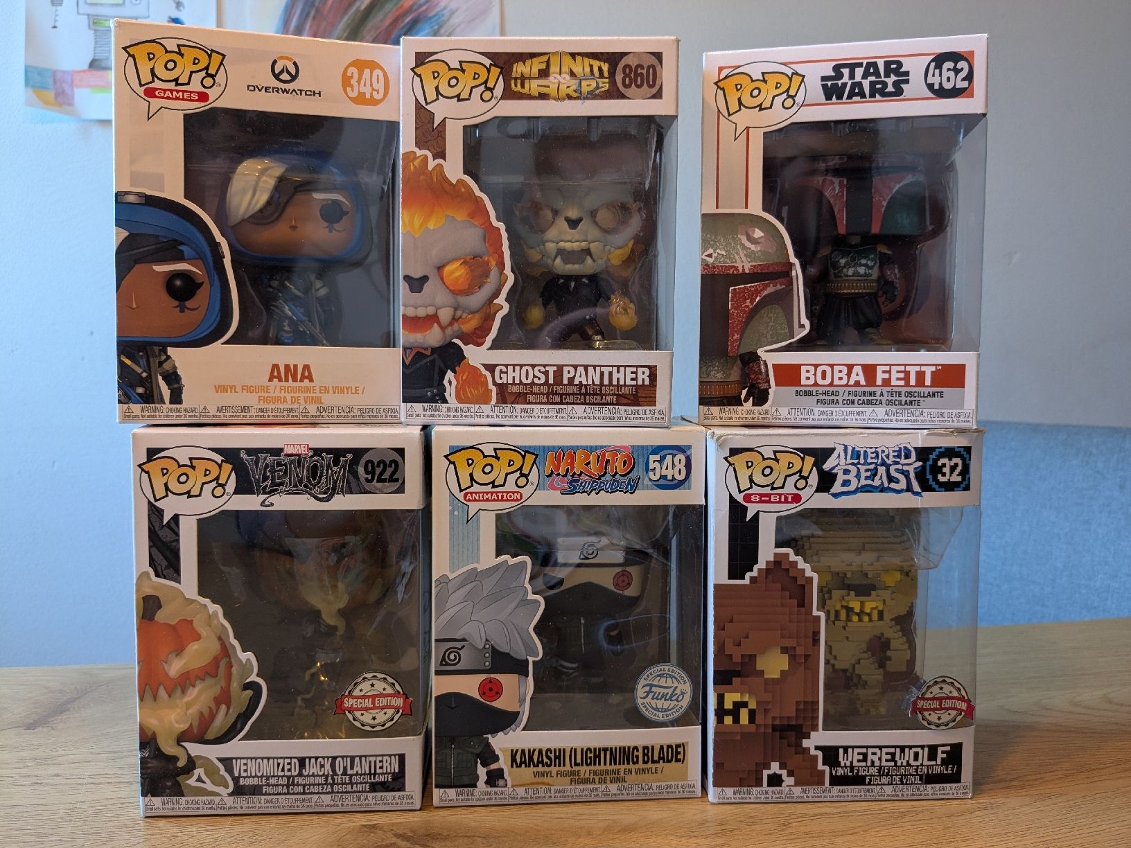 Funko Statuette: Funko Pop Sammlung: Star Wars, Naruto, Overwatch u.a. – Nuovo (secondo la descrizione) da Winterthur venduto da StellaXY