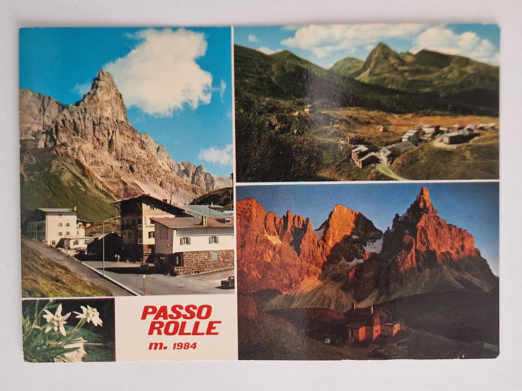 Cartoline postali: Passo Rolle 1984 m – Usato da Rüegsauschachen venduto da Hbru