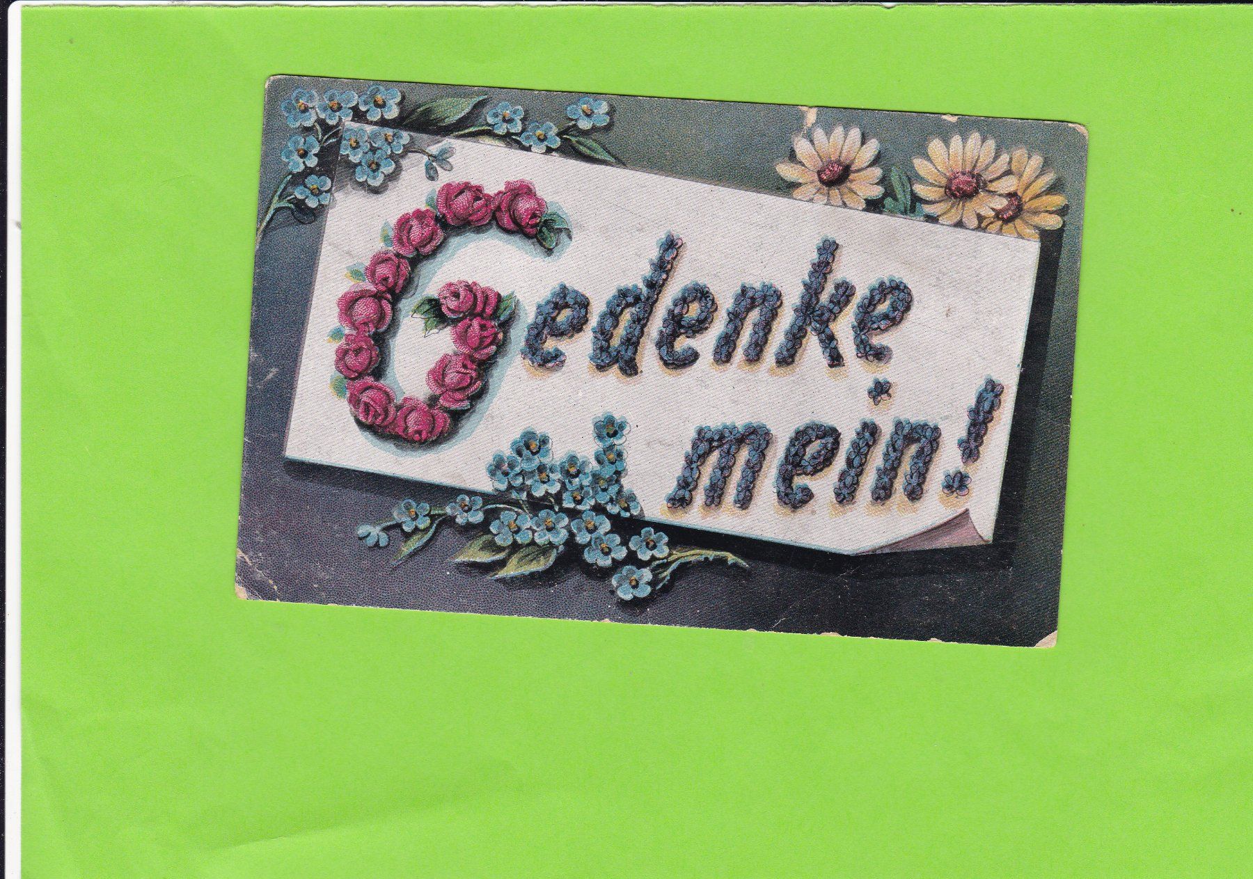 Cartoline postali: Gedenke mein! – Usato da St. Peterzell venduto da neckertal