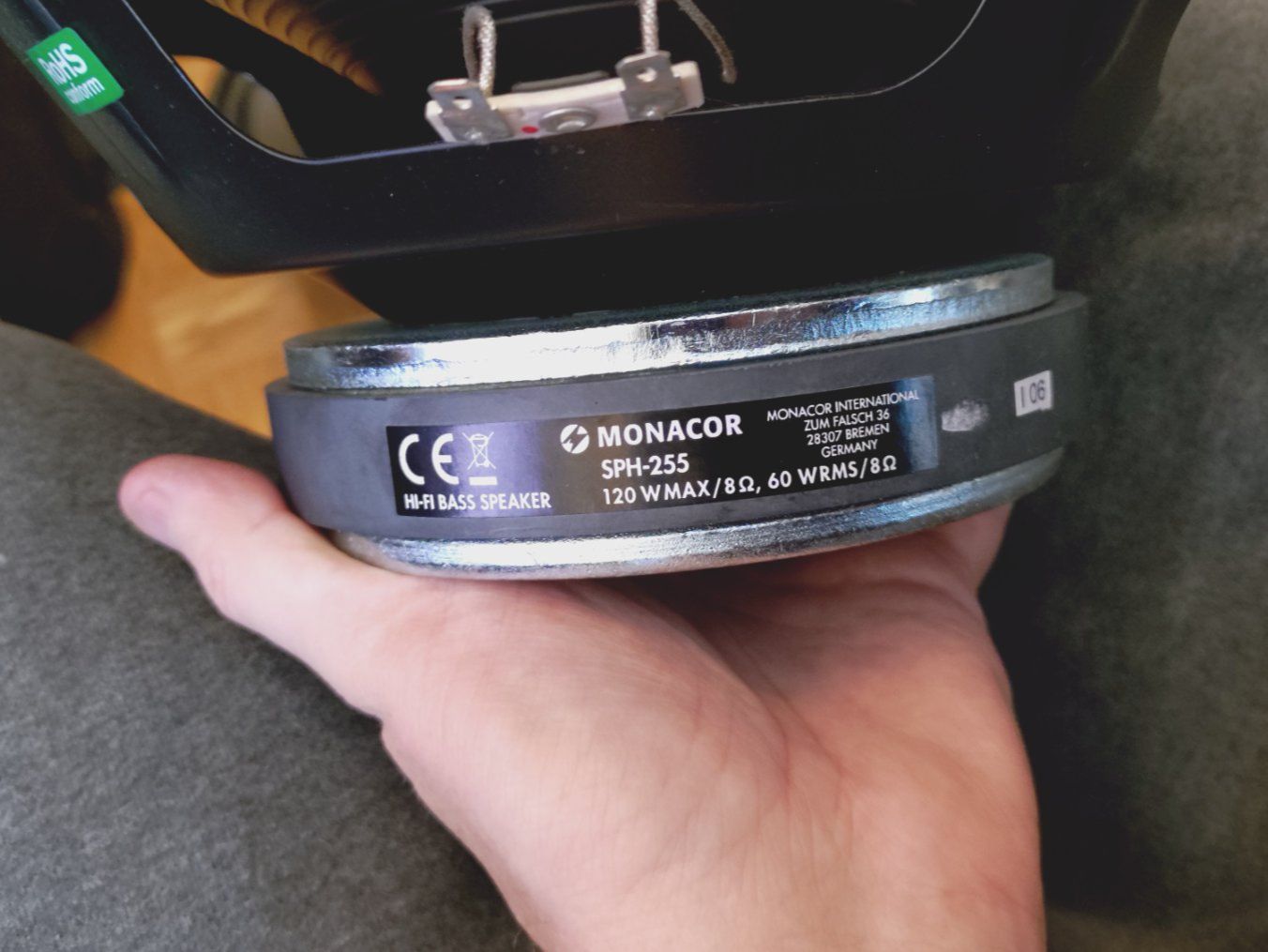 Monacor Casse acustiche: Ungebrauchte MONACOR SPH-255 Chassis – Usato da Thalwil venduto da jkrebser 1