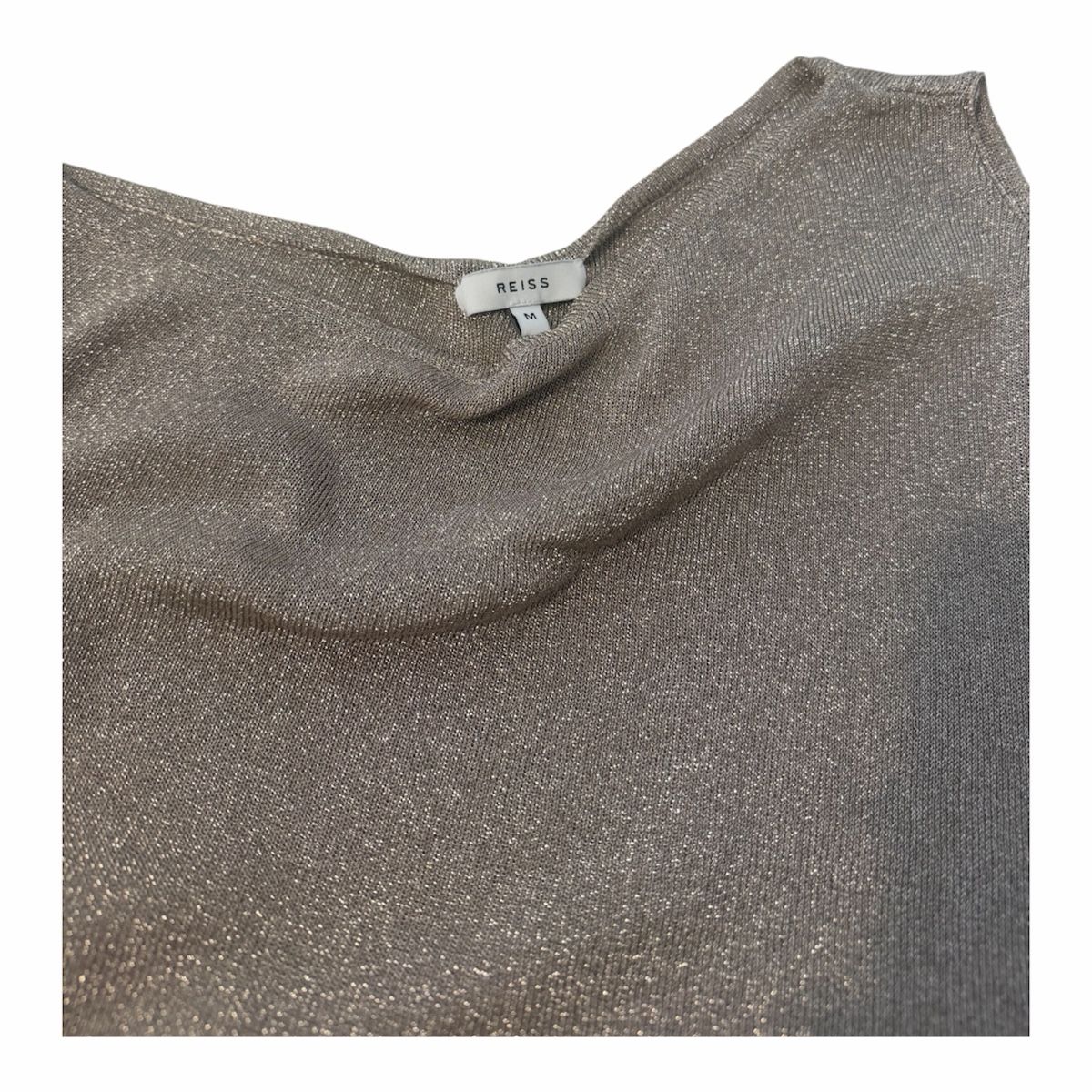 Tops: Reiss Metallic Gold Top – Gebraucht aus Buochs von zukkias 2