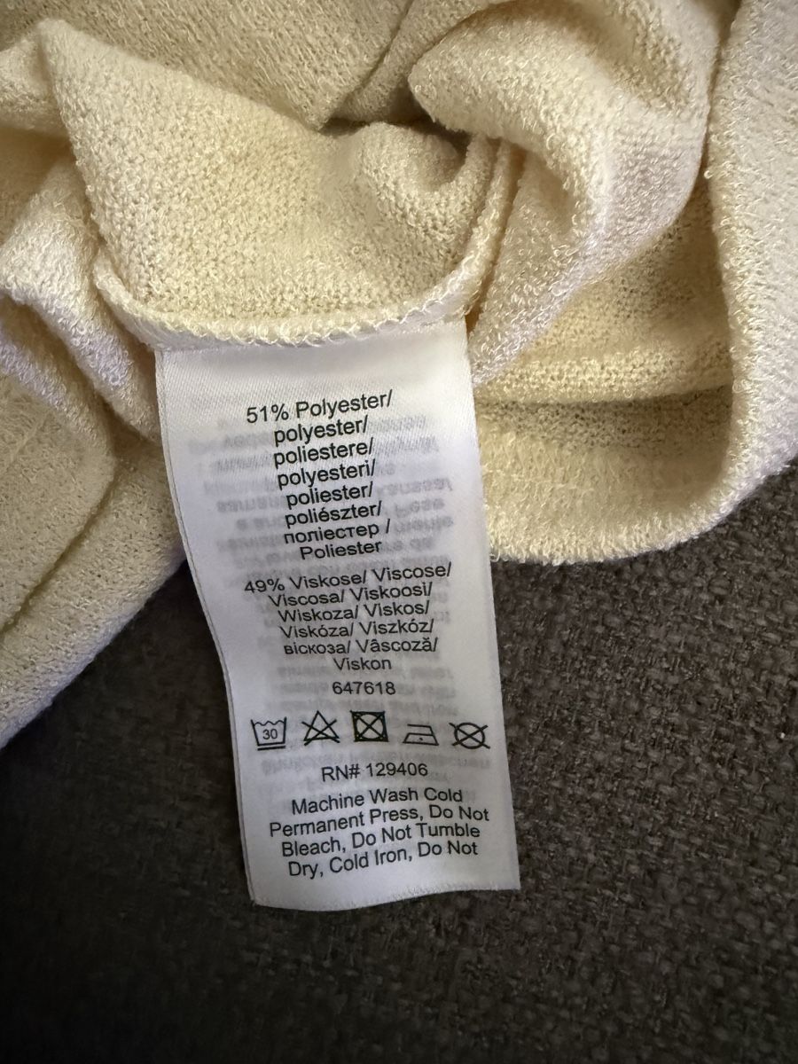 T-Shirts: Maglietta Bonprix Beige – Neu (gemäss Beschreibung) aus Chiasso von pri_yp8y 3