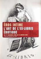 Eros intime, art de l'ex-libris érotique
