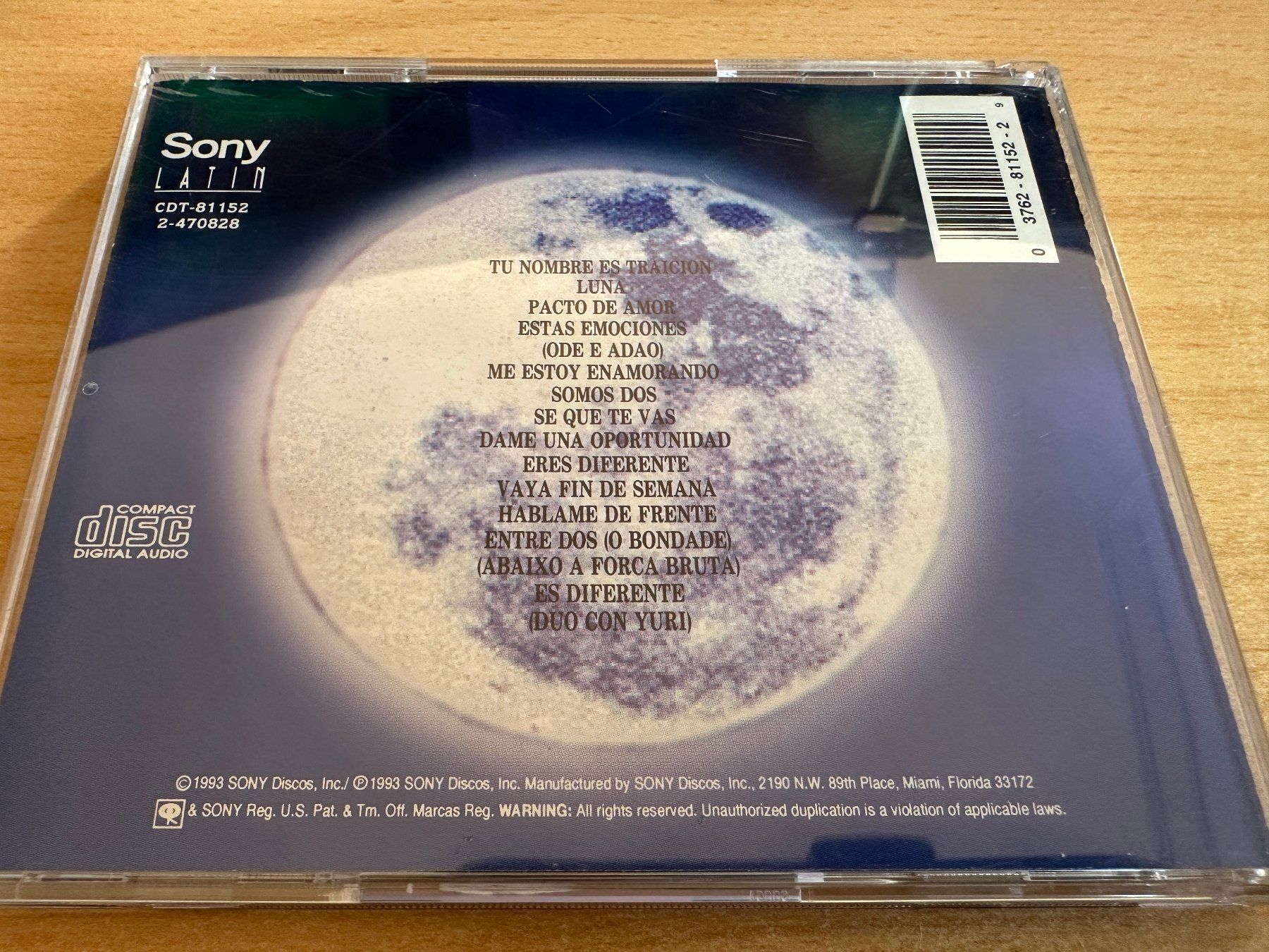 CD: P4 Ana Gabriel – Luna – Usato da Rikon im Tösstal venduto da Alpenmutz 1