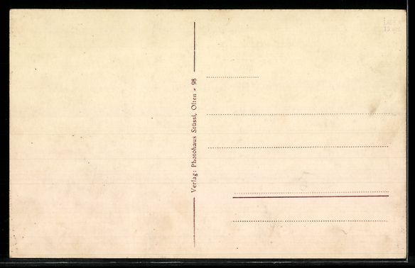 Cartoline postali: AK Olten, Teilansicht – Usato da Berlin venduto da bartko-reher 1