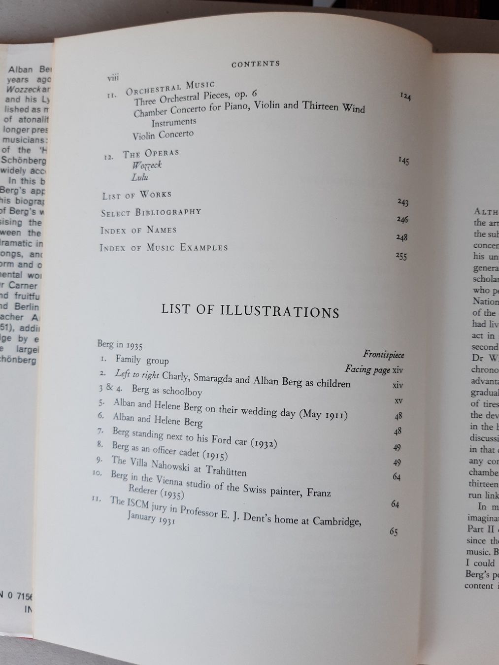 Libri: Alban Berg (Mosco Carner) – Nuovo (secondo la descrizione) da Basel venduto da odradek 6