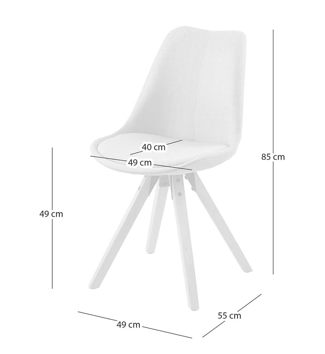 Sedie: Polsterstuhl ALEDAS - 4er Set – Nuovo (secondo la descrizione) da Brig venduto da Jooscht92 2