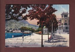 LUGANO - Quai Monumento Washington - 1919