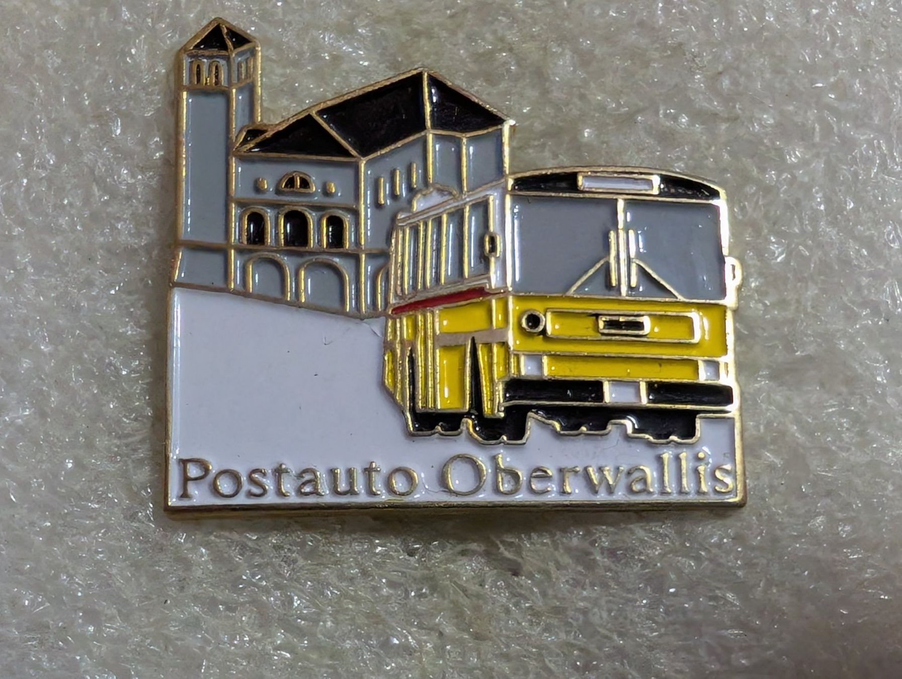 Placchette & Badge: Ansteckpin 159: PTT Postauto Oberwallis – Usato da Oppligen venduto da Pin-Fall-Shop