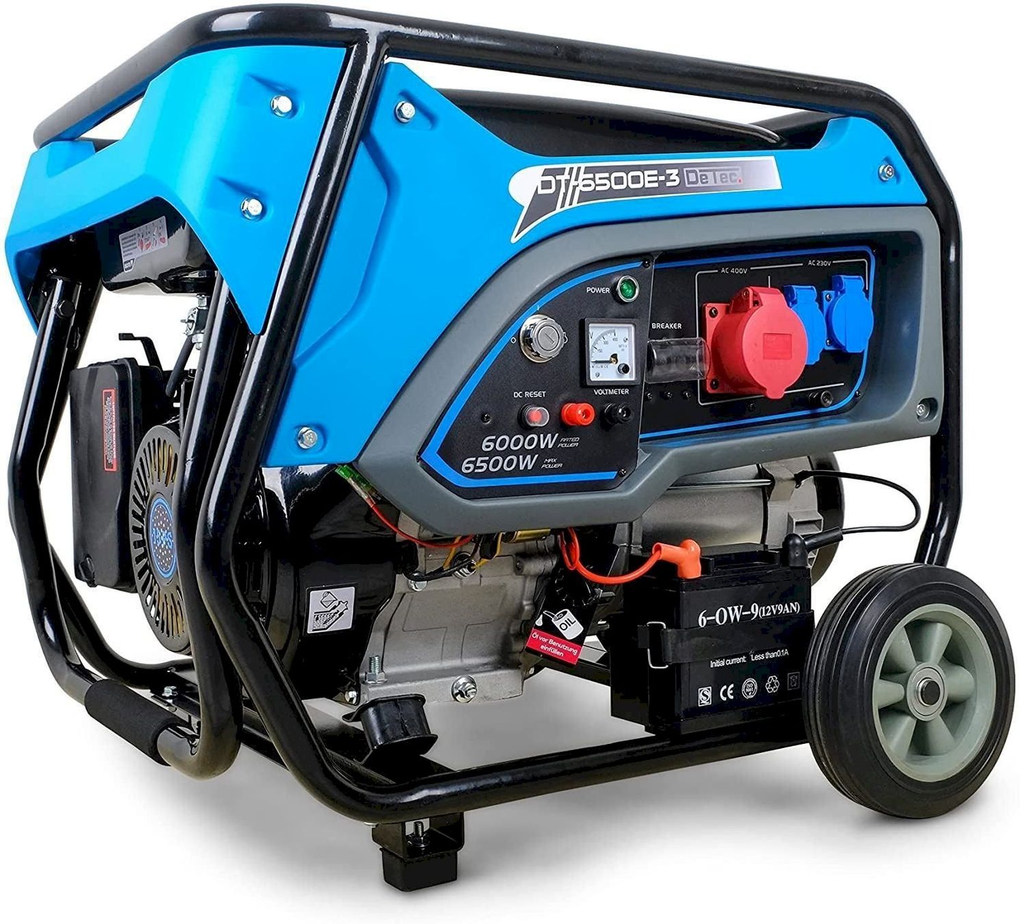 Generatori di corrente: DeTec Benzin-Stromerzeuger DT-6500E-3 – Nuovo e nell'imballaggio originale da Bottighofen venduto da zaap 3