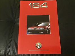Alfa 164 Verkaufsprospekt 30 S. 1991