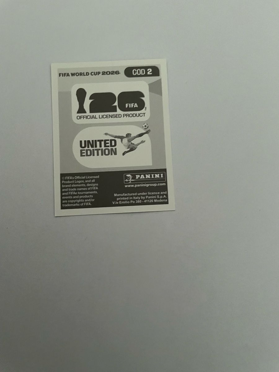 Panini Carte collezionabili: FIFA WM 2026 Lionel Mpasi COD 2 – Nuovo (secondo la descrizione) da Winterthur venduto da Cobraforce 1