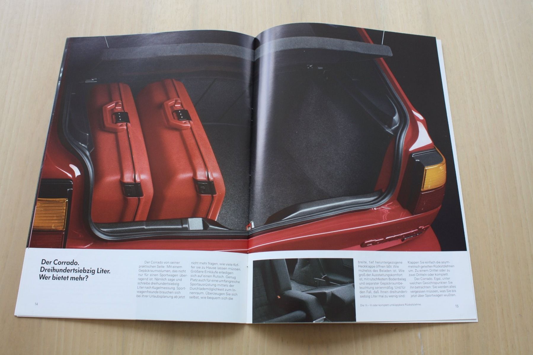 VW Documenti: VW Corrado Prospekt 1/1991 – Usato da Wikon venduto da erwin400 6