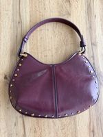 Damen Handtasche Zara Bordeaux Nieten guter Zustand