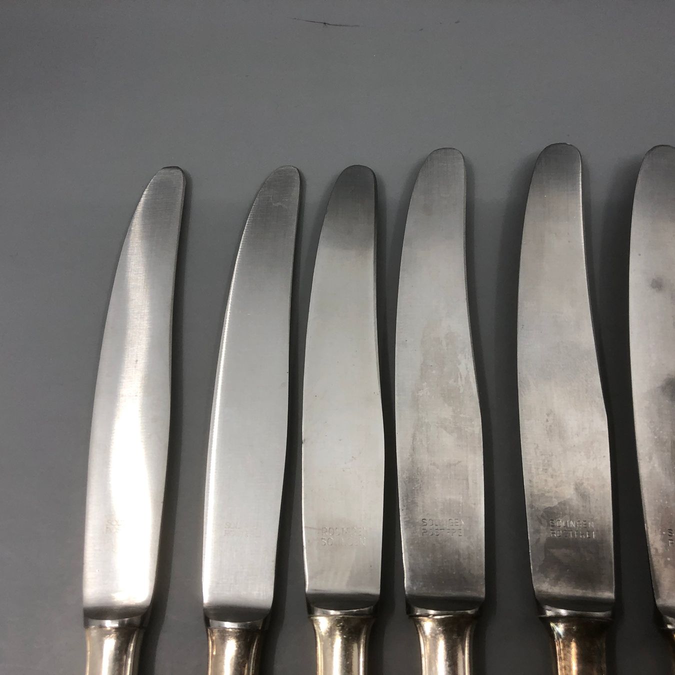 Posate: 6+2 Vorspeisemesser versilbert – Usato da Basel venduto da Tiabeanie 5