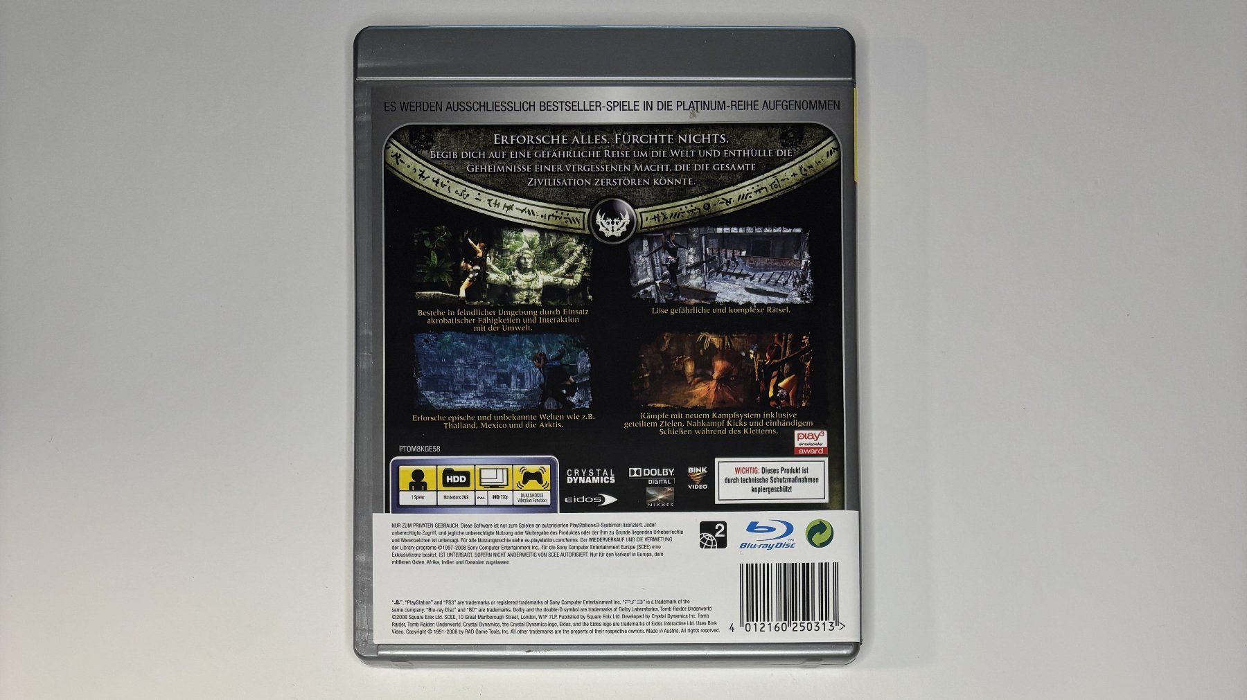 Spiele: PS3 - Tomb Raider: Underworld – Gebraucht aus Allschwil von Bullach 2