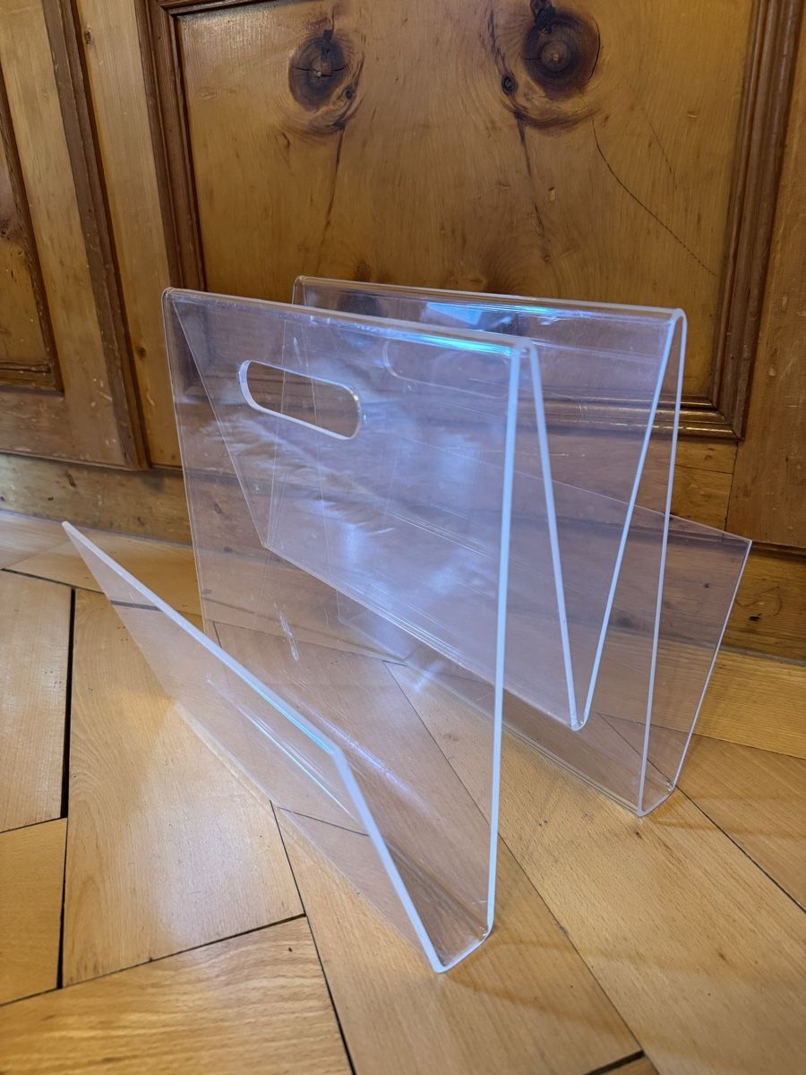 Altro per la casa: Plexiglas Zeitschriftenständer – Usato da Zürich venduto da 411osmanbey
