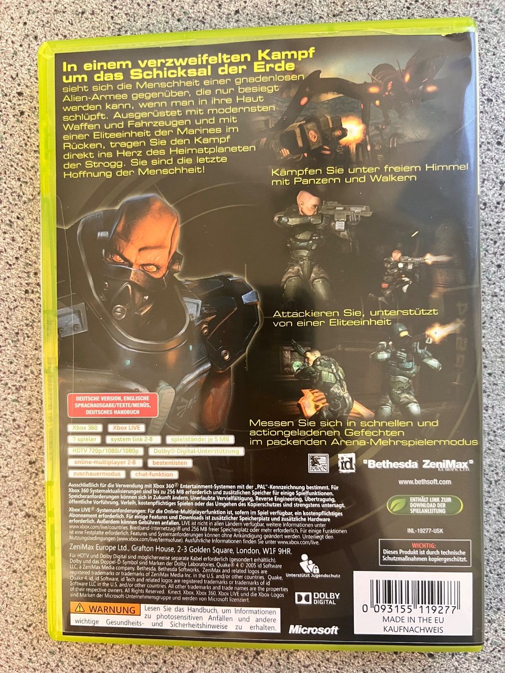Microsoft Giochi: Quake 4 für Xbox 360 – Usato da St.Gallen venduto da sjosjo 2