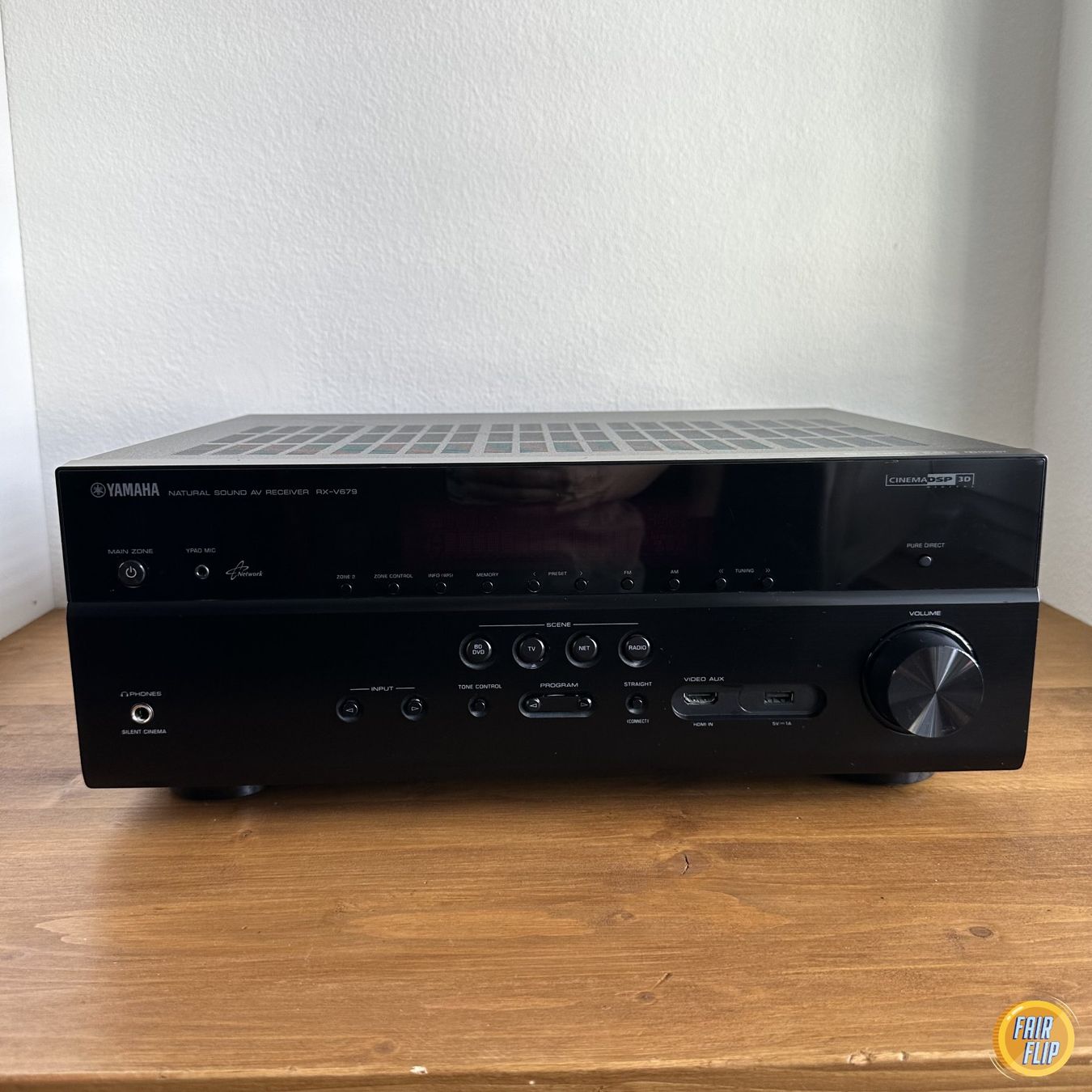 Yamaha Ricevitori: Yamaha RX-V679 AV Receiver 7.2 Kanal – Usato da Luzern venduto da fairflip