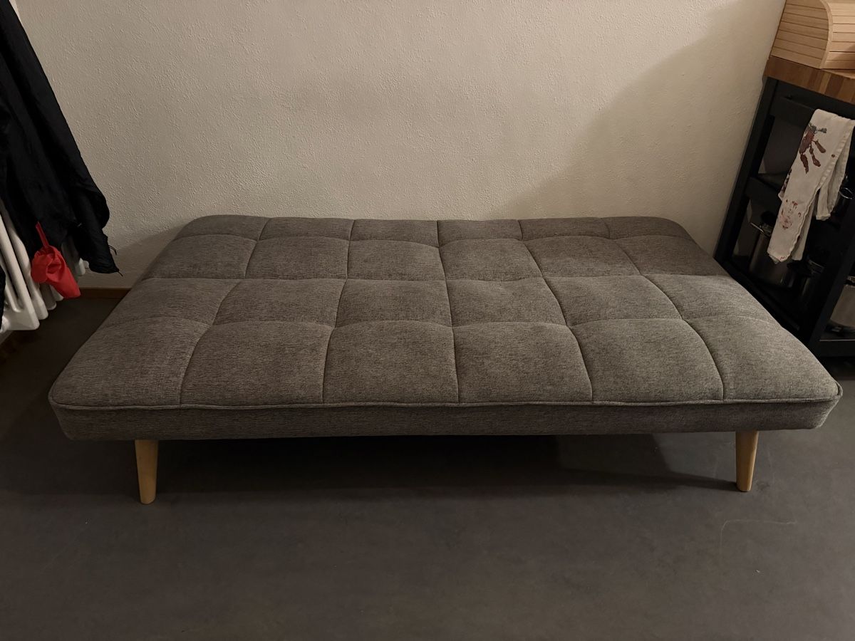 Sofas: Schlafsofa grau – D'occasion à Baden par lid_csg6 3
