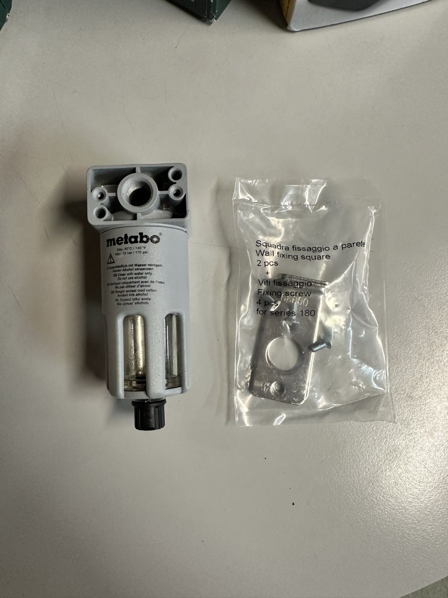 Ventilazione: Metabo Filter F-180 1/4" Druckluft – Nuovo e nell'imballaggio originale da Gersau venduto da walti.c