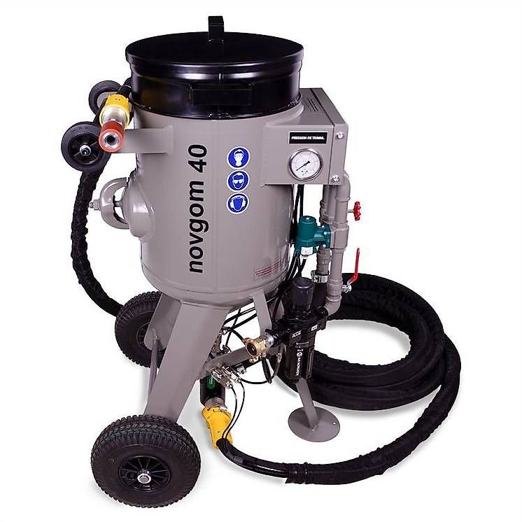Tutte le macchine: Aérogommeuse NOVGOM 40 - machine complète pour décapage prof – Usato da Grône venduto da sat_7wgf