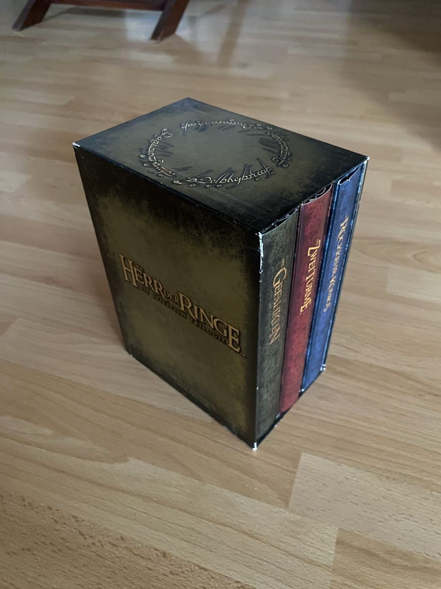 Tutti i DVDs: Herr der Ringe Trilogie Extended DVD Box 12 Discs – Usato da Kirchberg BE venduto da swiss_slab