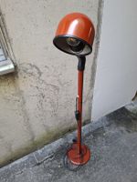 Rote Vintage Stehlampe, Alda, 70er, Schweden, Design