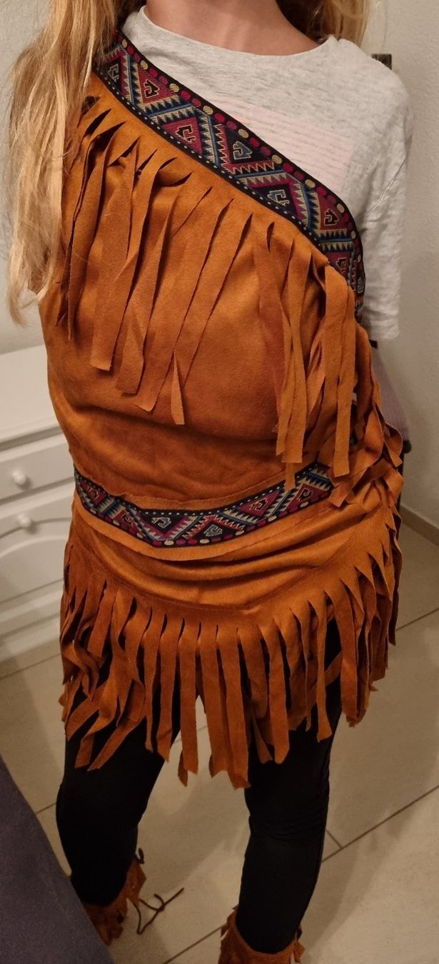 Costumi: Indianerkostüm S – Nuovo (secondo la descrizione) da Ganterschwil venduto da Nike18