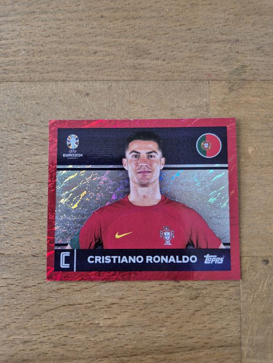 Cristiano Ronaldo POR 2 Captain TOPPS EURO 2024 Sticker Kaufen auf