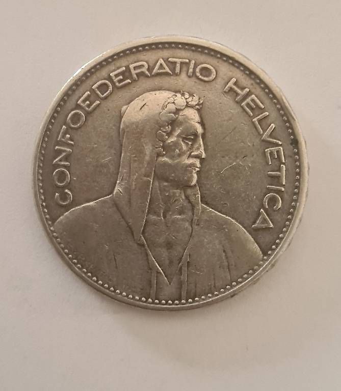 Toutes les monnaies: Monnaie Suisse 5 FR – D'occasion à Estavayer-Le-Lac par limo-nade 1