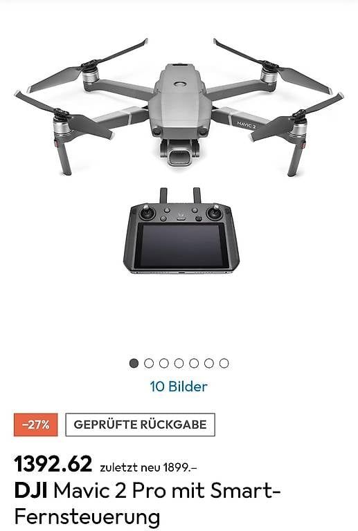 RC Kits de montage: Tausche: DJI Mavic für ein Auto  – D'occasion à Rorschach par Giospi123