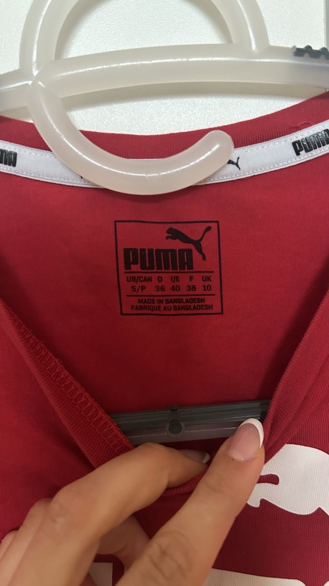 Puma Top: Puma Crop Top, Rot, Grösse S – Usato da Frenkendorf venduto da ana_h7dx 2