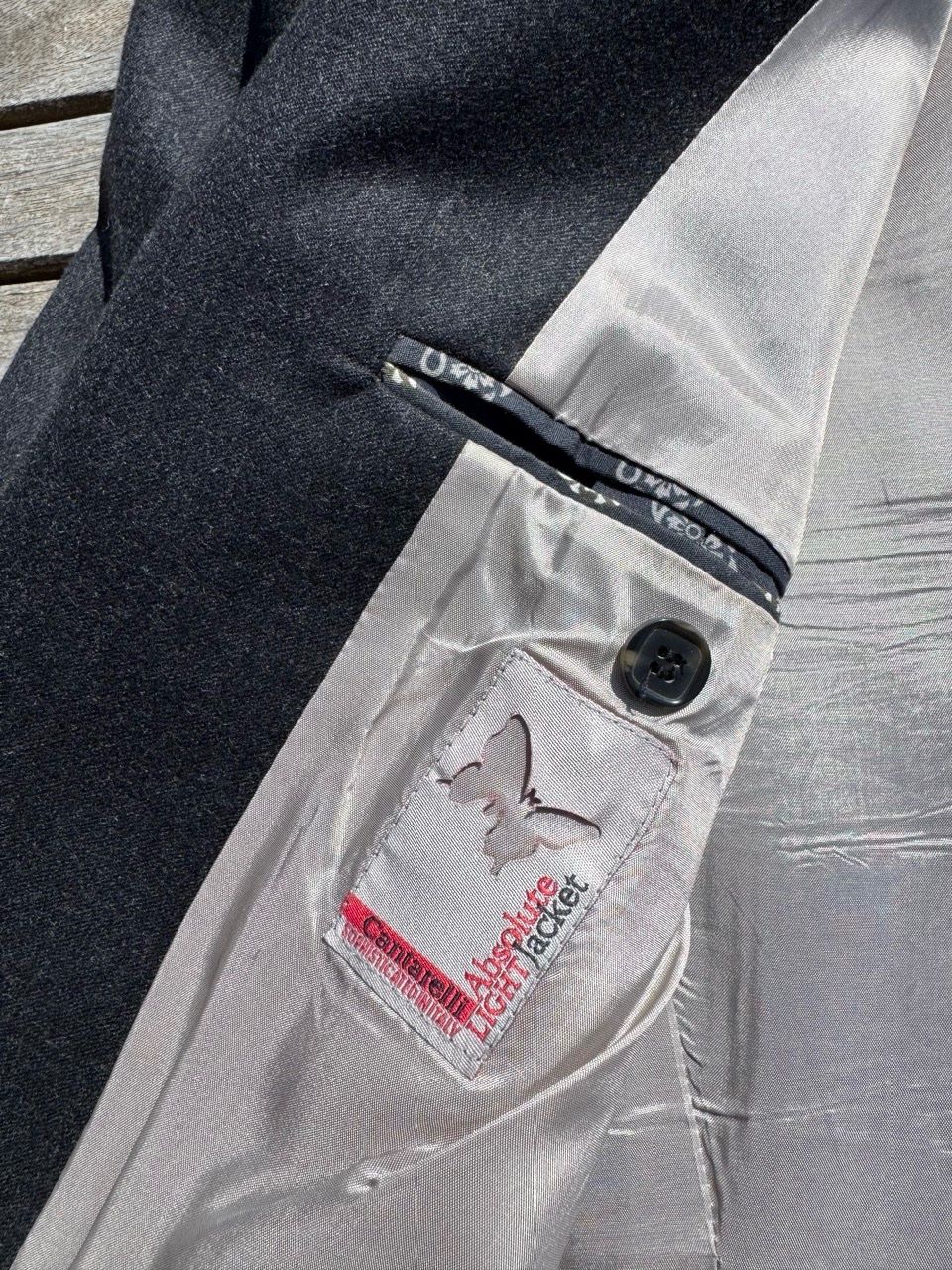 Giacche: Cantarelli Jacket / Sakko, 100% Wolle, Superleicht, anthrazi – Usato da Schlieren venduto da Timsonsan 1