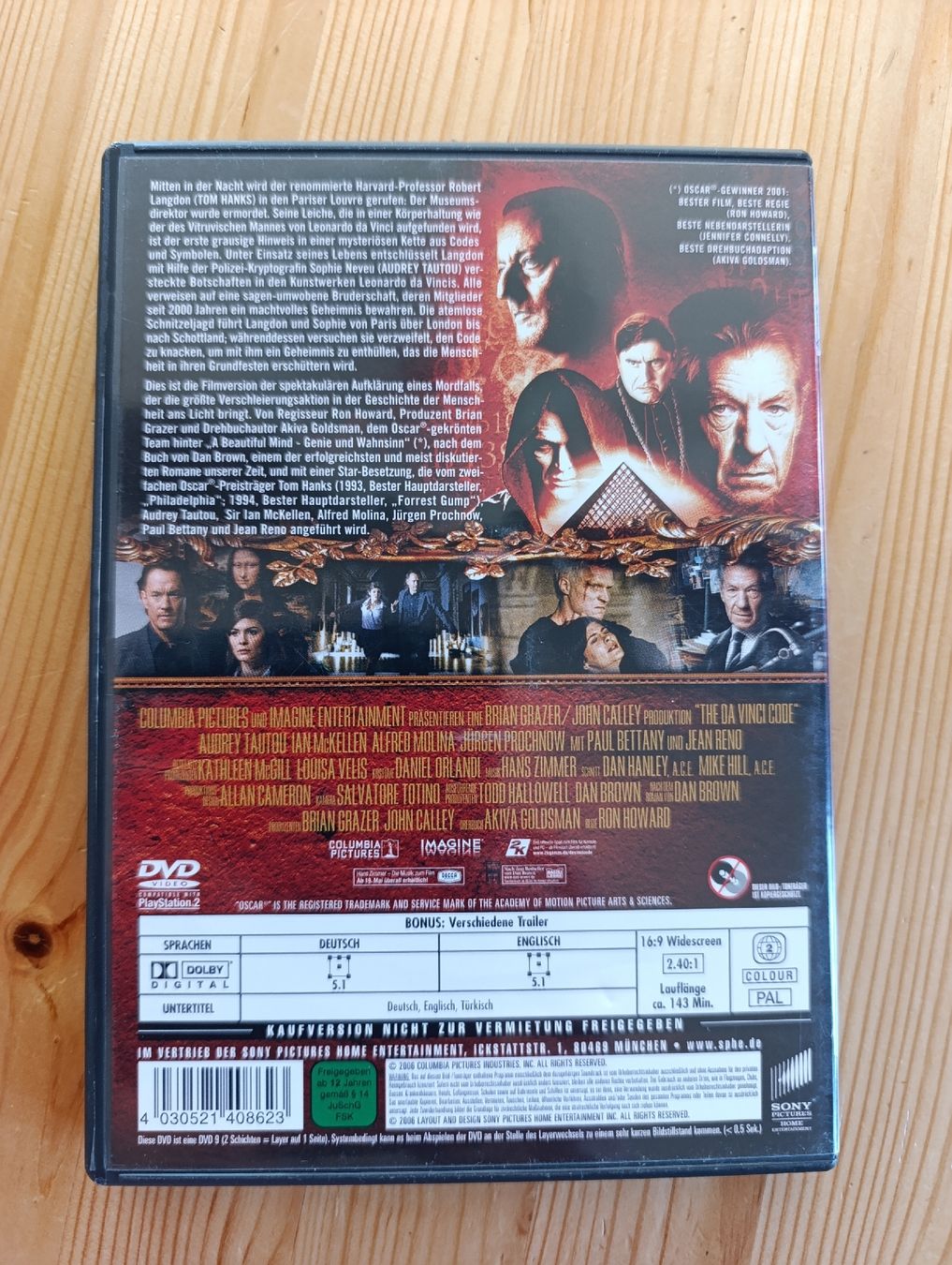 Alle DVDs: The da Vinci Code Sakrileg  – Gebraucht aus Fischenthal von Widder71 1