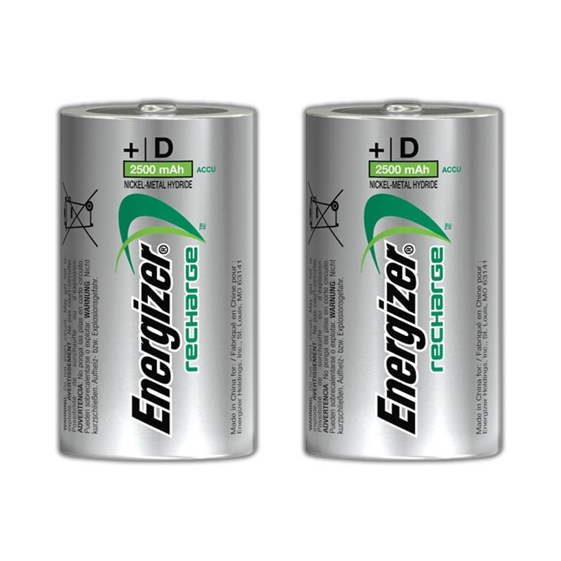 Energizer Batterie: Akku Batterie D, 2500, 2Stk. – Nuovo e nell'imballaggio originale da Wettingen venduto da Swala 1