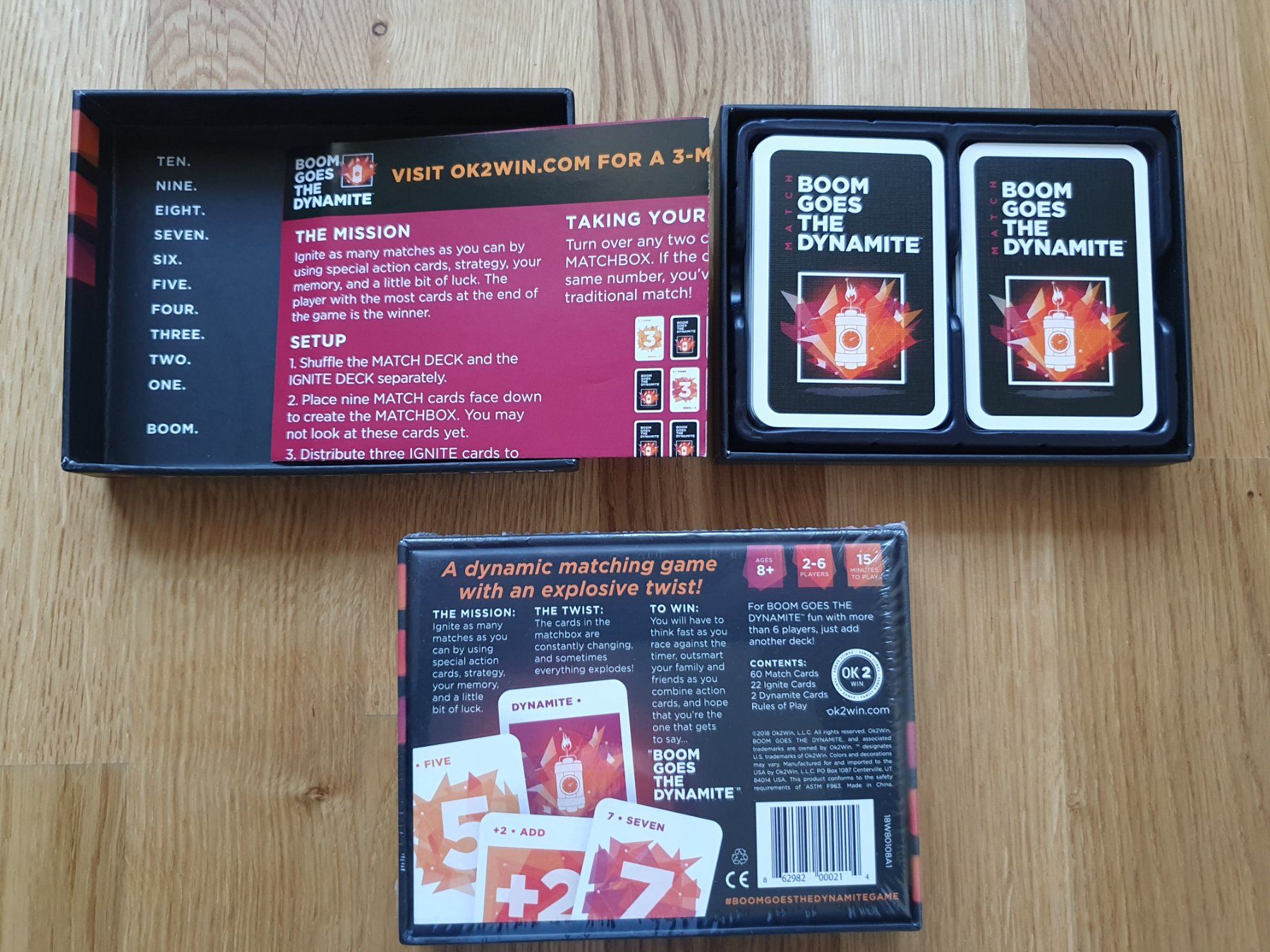 Spiele: 2x Boom Goes the Dynamite (Kickstarter edition) – Neu und originalverpackt aus Puidoux von Svreber 1