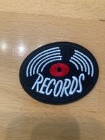 Schallplatten Vinyl LP Patch Aufnäher Sticker