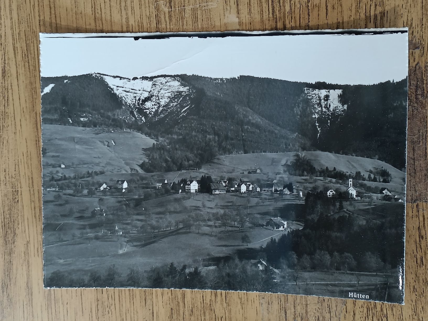 Ansichtskarten: Photo Karte / Hütten ZH - Ausgabe ca. 1950 – Gebraucht aus Brugg AG von Ente015