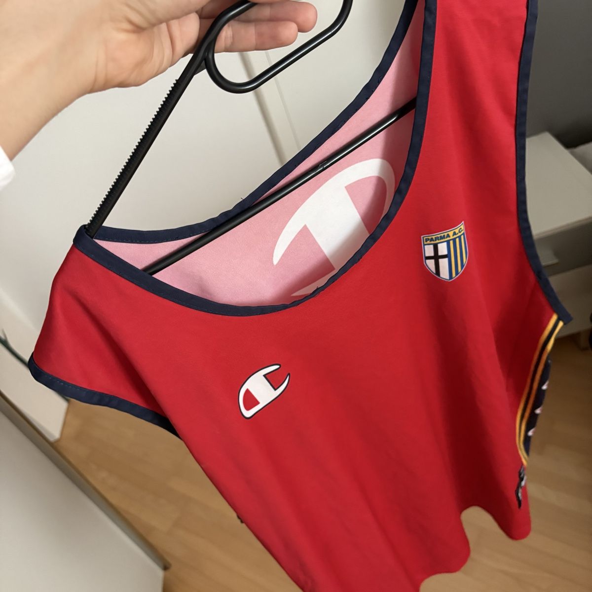 Canottiere & Pantaloni: Ac Parma Champion Training 2000s – Usato da Winterthur venduto da LaBodega 4