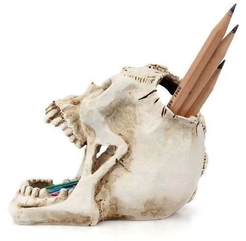 Sistemi di archiviazione: Stiftehalter - Totenkopf Schädel – Nuovo e nell'imballaggio originale da Buchs SG venduto da Skullep 3